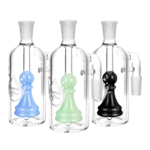 [SA4267-90D] 14mm Pulsar Chess Pawn Ash Catcher 90 Degree