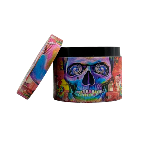 [HXZP55-6GT] Arsenal Artistic Skull 55mm 4-Pc Grinder - 3ct