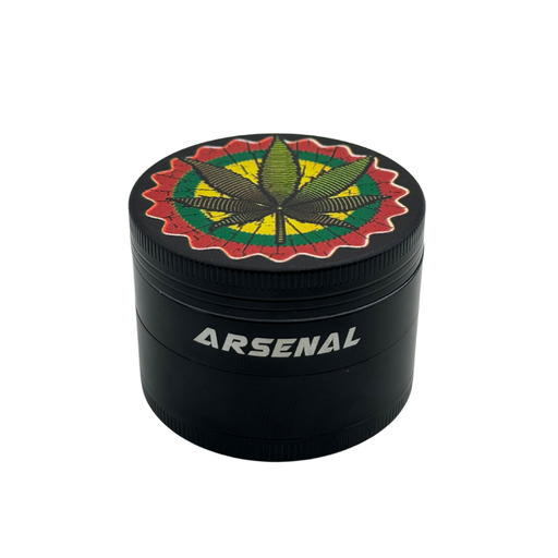 [HX850PB-3D-3] Arsenal 420 Leaf 50mm 4-Pc Grinder - 3ct