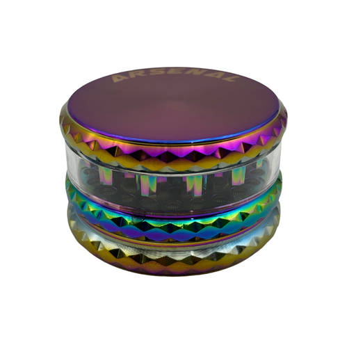 [HX179-XC] Arsenal Rainbow Disc 67mm 3-Pc Grinder - 3ct