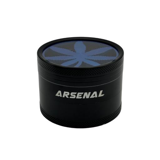 [HX202] Arsenal Serrated Leaf 63mm 4-Pc Grinder - 3ct