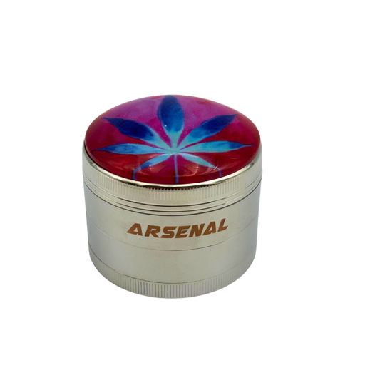 [HX863SJ-4MY] Arsenal Fraternal Leaf 63mm 4-Pc Grinder - 3ct