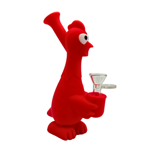 [H245] 7" Arsenal Screaming Chicken Water Pipe