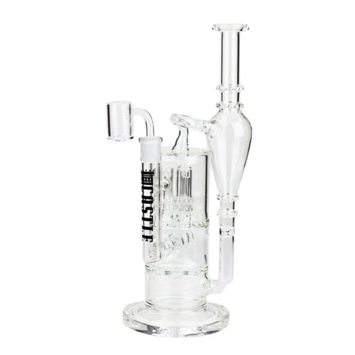 [CR-001] 12" 7mm Big Boy Castle Glass Dab Rig