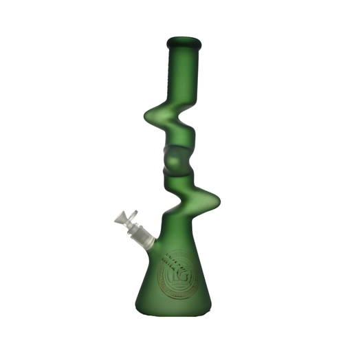 [ACM-LG-317-GLBG-GR] 18" Legendary Color Sandblast Bong