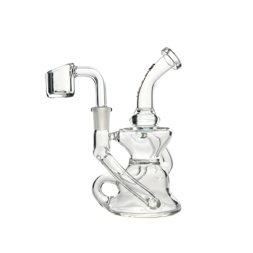 [ACM-OG-560-GLBG] 5" OG Original Crystal Swirl Recycler w/ Banger