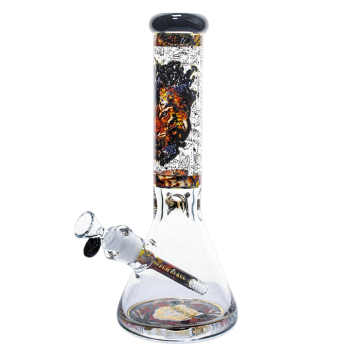 [CC-CA-050-GLBG] 13" Cheech 14mm Base Tiger Glass Beaker