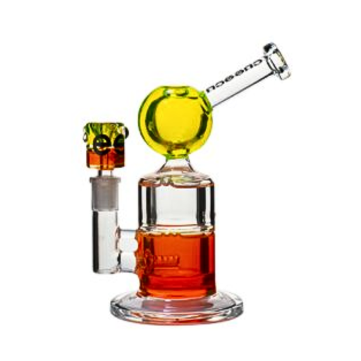 8" Cheech Double Color Side Inline Bong