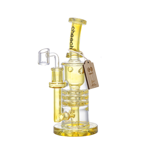 8" Cheech Showerhead Fumed Glass Rig