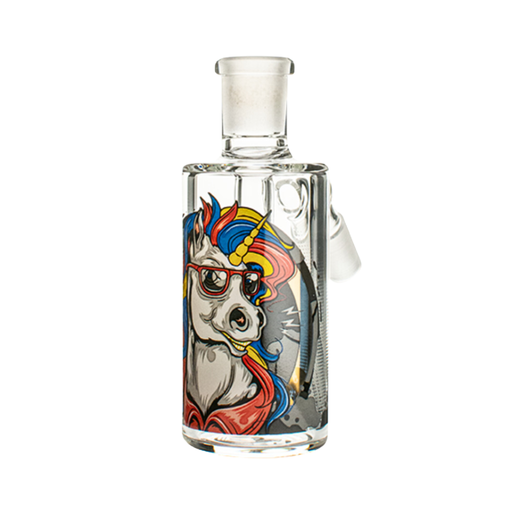 [CC-CHB-060-ASHC] Cheech 5" 14mm Unicorn Decal Ash Catcher