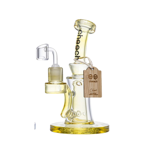 [CC-CH-160-GLBG-GF] 8" Cheech Double Bower Fumed Glass Rig