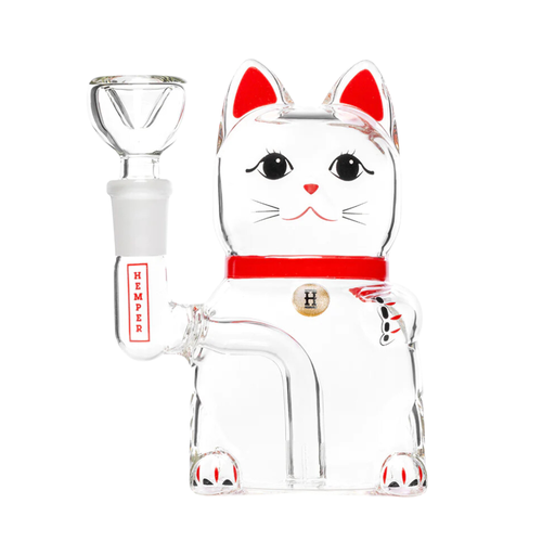 [WP0723] 5" Hemper Lucky Money Cat Bong