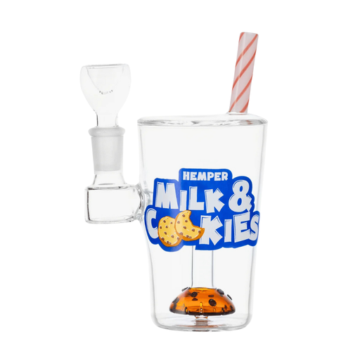 [WP1222] 6" Hemper Milk & Cookies Bong