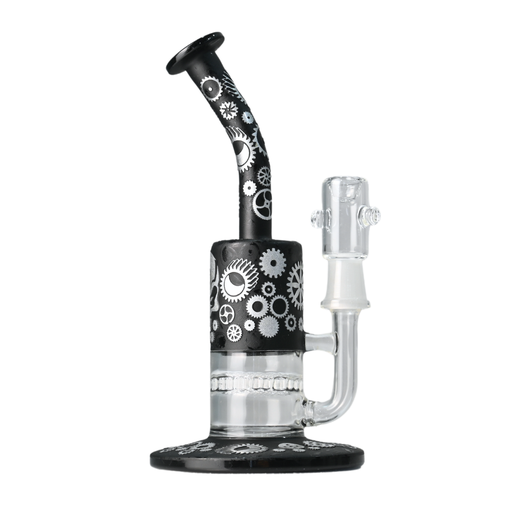 [MR-AR-W032 CH] 8" Marley Hydro Dynamics Glass Bong