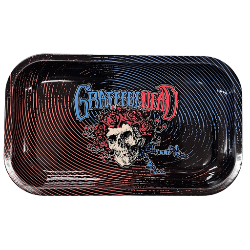 [BLAZY BERTHA TRAY MEDIUM] Blazy Susan Grateful Dead Bertha Metal Rolling Tray - Medium