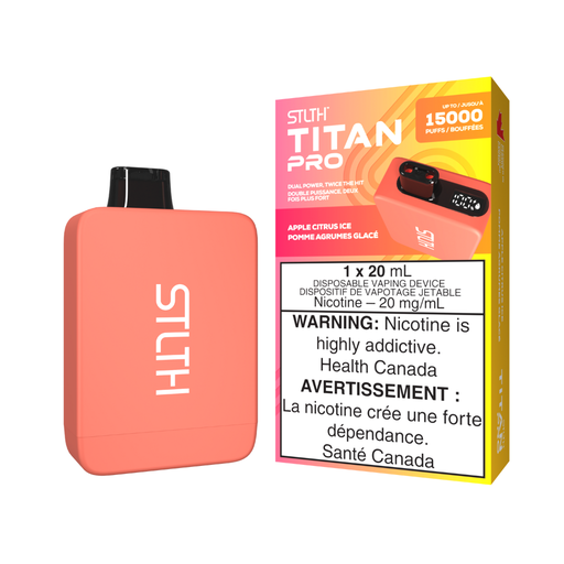 STLTH Titan Pro 15K Disposable Vape - 5ct