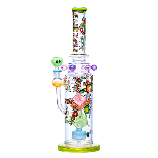 16" Cheech Decal & Dice Bong