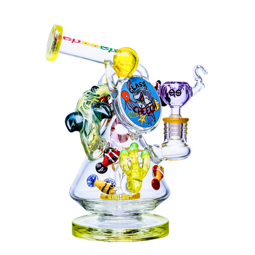 [CHE-282] 10" Cheech Shark Attack Glass Bong