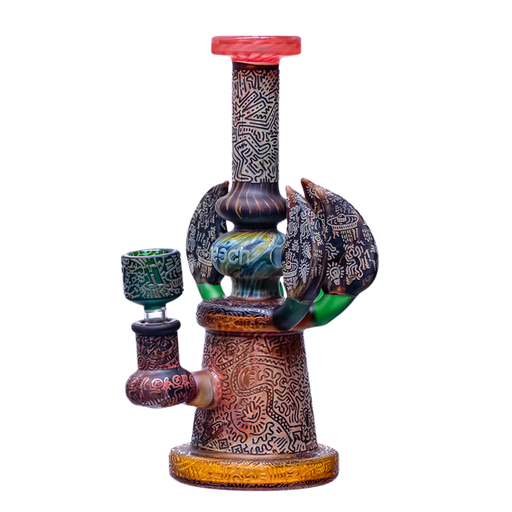 [CHE-270] 9" Cheech Park Velociraptor Bong