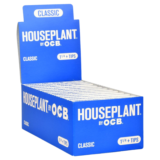 [HPCLA125FILT] OCB Houseplant Classic 1 1/4 Rolling Papers & Tips - 24ct