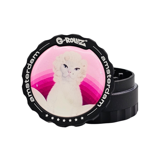 [PR4204G-S] G-Rollz Pets Rock 'Diamonds' 53mm 3pc Metal Grinder - 6ct