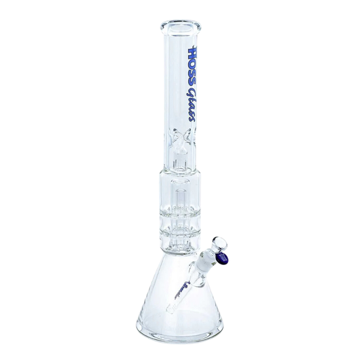 20" Hoss Glass Double-Disk Percolator Beaker