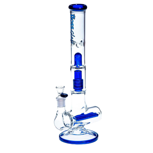 16" Hoss Glass Triple Inline Stemless to Grid Percolator