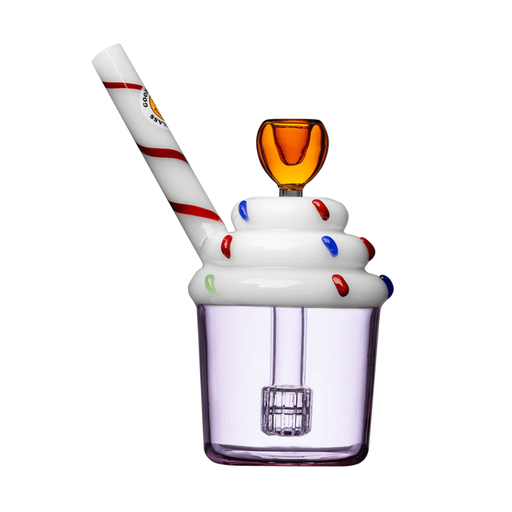 [GG-CUPCAKE-SPRINKLE] 5" Hemper Cupcake Sprinkle Bubbler