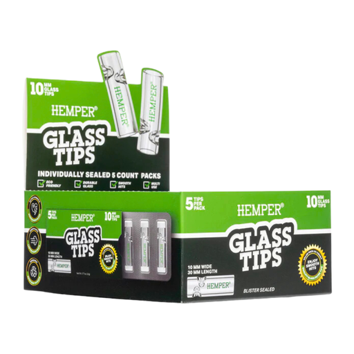 [HMP-FT-GLASS-10MM-DISPLAY] 10mm Hemper Glass Filter Tips