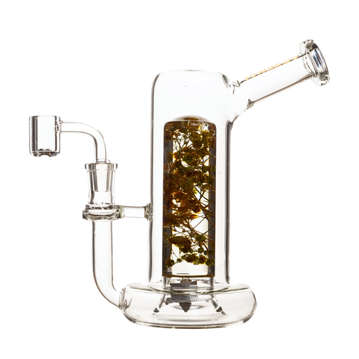 [CL-AR-WPE-754-GN] 8" 5mm Arsenal Radiant Bloom Dab Rig