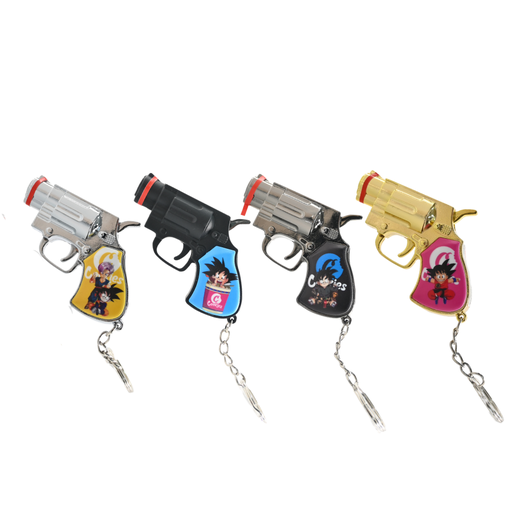 [05918T-COGK1] CKS Handgun Lighter w/ Key Ring - 12ct