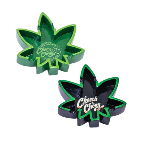 [AT805] Cheech & Chong Classic Leaf Ashtray - 8ct