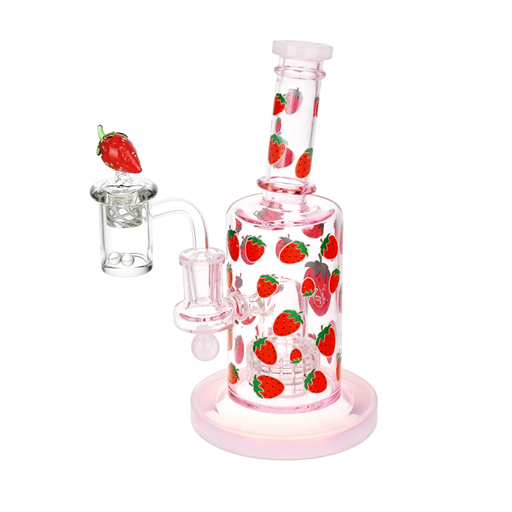 8" Pulsar Fruit Series Glow in the Dark Dab Rig Kit