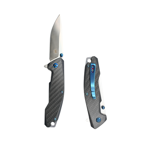 [CM100] Ozzuni Stainless Steel Sharp Zig Foldable Knife