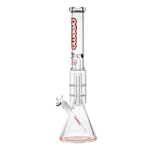 19" Preemo Glass Dome Over Double Disc Perc