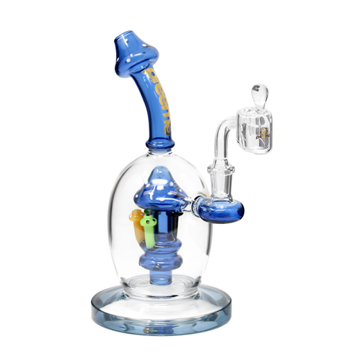 [P044 BLUE] 9" Preemo Glass Champignon Rig