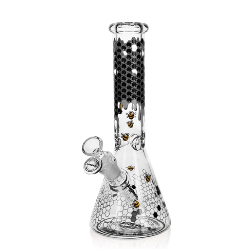 10" 5mm Arsenal Nectar Bee Glass Bong