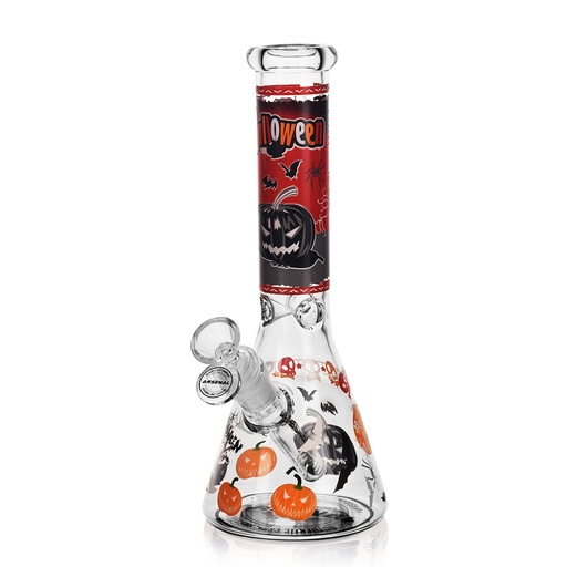 10" 4mm Arsenal Spooky Ghost Bong