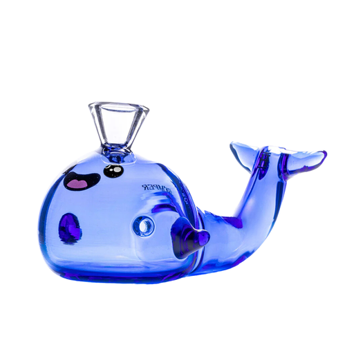 [HMP-HP-0623] 4" Hemper Blue Whale Hand Pipe