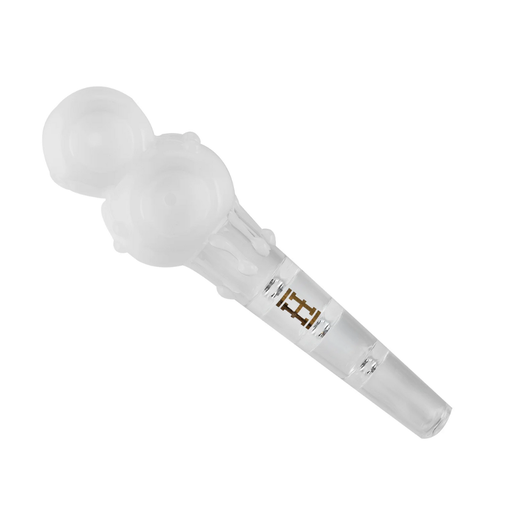 [ICHP-WHITE] 5" Hemper Double Scoop Ice Cream Hand Pipe