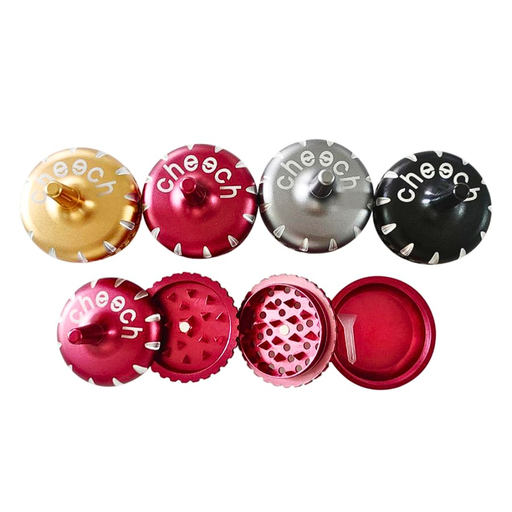 [GR-15 (JC23001)] Cheech 63mm 4 Piece Spinner Grinder