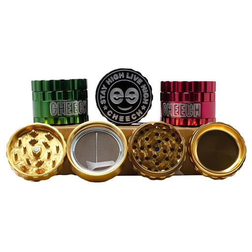 [GR12 (JC9057)] Cheech 63mm 4 Piece Shimmer Grinder