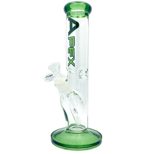 Apex - Glass Bong - Straight Tube - 12" (xab005b)