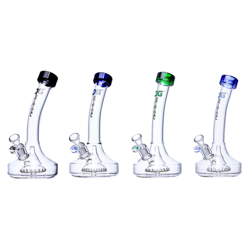 Og Bong - 10" Curved Neck Beaker In Beaker (og 446)