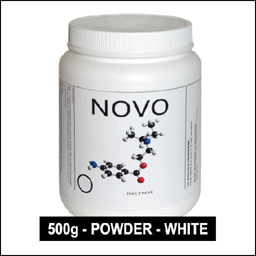 [01-1070] NOVO - INCENSE - WHITE POWDER - 500GR