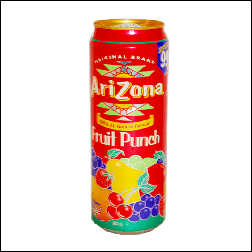 [07-0023] ARIZONA FRUIT PUNCH - 680ML - STASH CAN