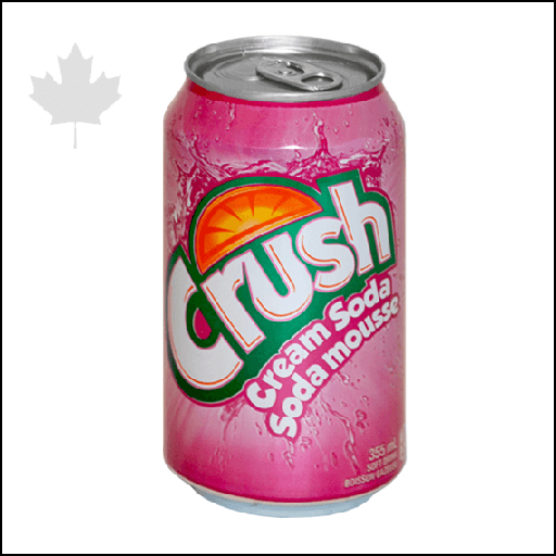 [07-0212] CRUSH CREAM SODA - ENGLISH - 355ML - STASH CAN