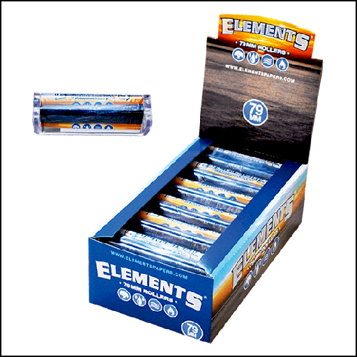 [14-6100] ELEMENTS - ROLLER - PLASTIC - 79MM (12)