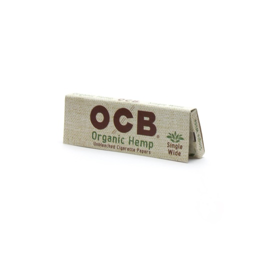 [RP-0014] OCB - ROLLING PAPER - ORGANIC HEMP - 1.0 SINGLE FEED (50)