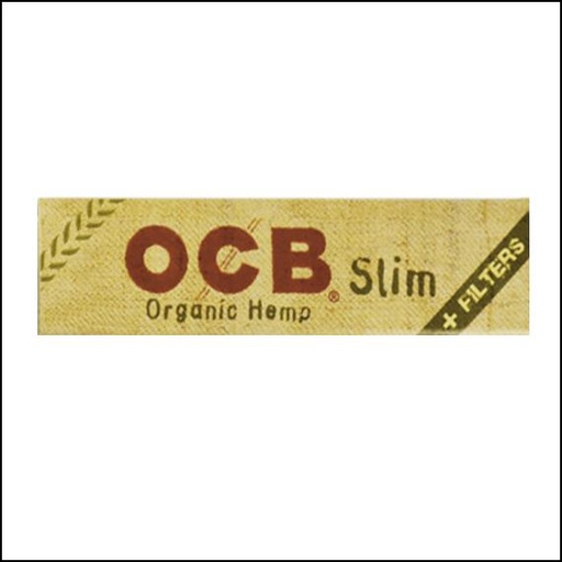 [RP-0044] OCB - ROLLING PAPER - ORGANIC KS SLIM WITH TIPS (32)